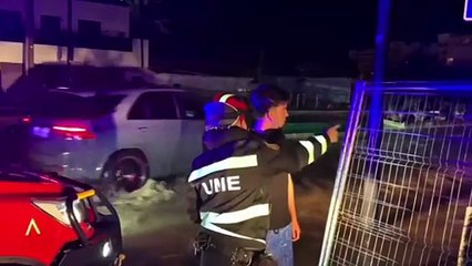 La UME interviene durante la noche en Ibiza achicando agua en casas y calles