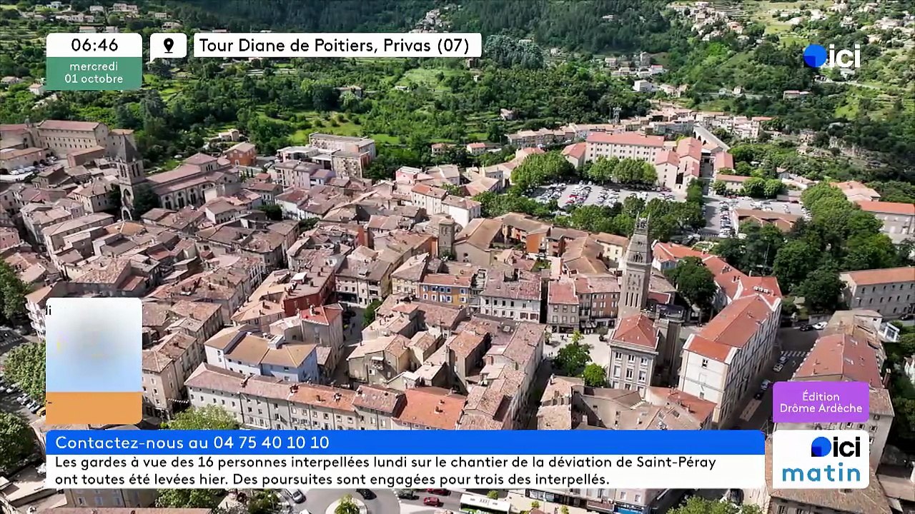 01/10/2025 - ici matin par ici Drôme Ardèche en vidéo