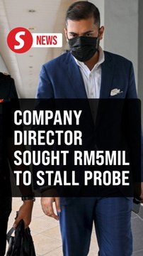 Company director charged with soliciting RM5mil bribe
