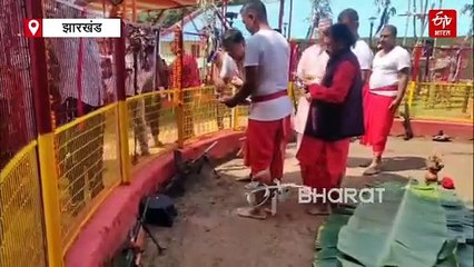 रांची में गोरखा जवानों की शस्त्र पूजा, देवी मां के उपासकों ने फायरिंग के साथ संपन्न की आराधना