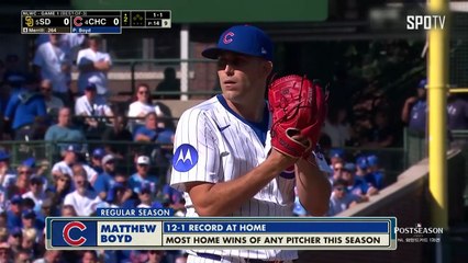 스포츠중계 빠른티비 [MLB NLWC 1차전] 샌디에이고 vs 시카고 컵스 하이라이트 2025.10.01 (수) 0408