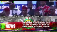2 Courts Fix Sowore, DSS Cases For Oct 27, Nov 20 Over Post Against Tinubu