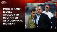 PCB chief Mohsin Naqvi apologises to BCCI after Asia Cup trophy row