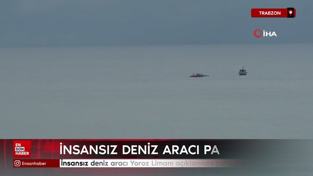 Ukrayna'ya ait insansız deniz aracı patlatılarak imha edildi