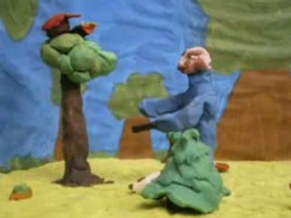 Le chasseur et l'oiseau