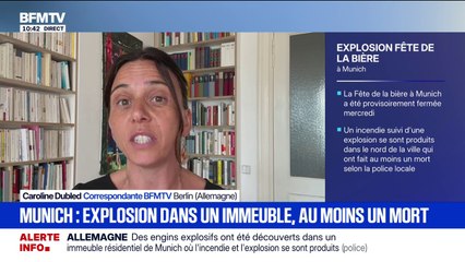 Munich: la fête de la bière fermée après un incendie suivi d'une explosion dans un immeuble de la ville