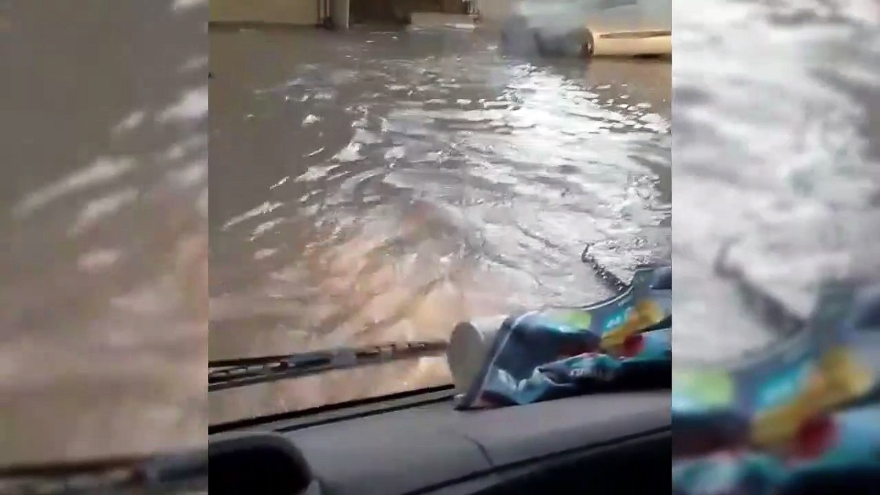 Nubifragio a Sciacca con pioggia e grandine