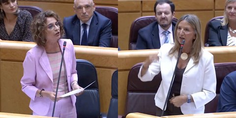 Colosal doble meneo de Alicia García (PP) al ausente Sánchez y a la incumplidora 'Marisú' Montero