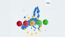 Qual é o grau de satisfação dos europeus com a UE?