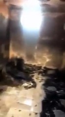 بالفيديو شاحن جوال يتسبب في حريق كامل لشقة سكنية في السعودية