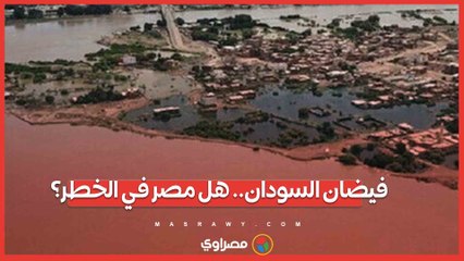 فيضان السودان.. هل مصر في الخطر؟