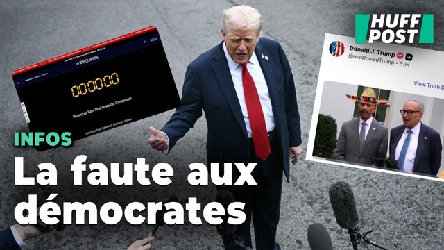 « Shutdown » aux États-Unis : Trump fait (vraiment) tout pour rendre les Démocrates responsables de la situation
