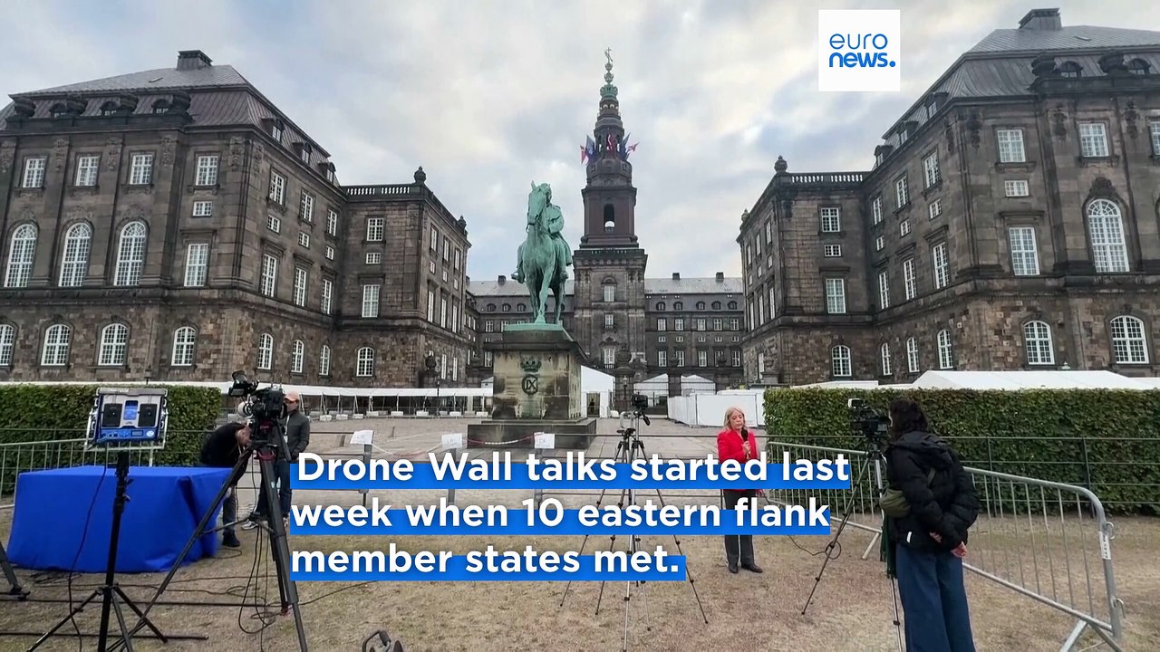 Rattled Denmark hosts EU summit to talk drone wall, defence and Ukraine