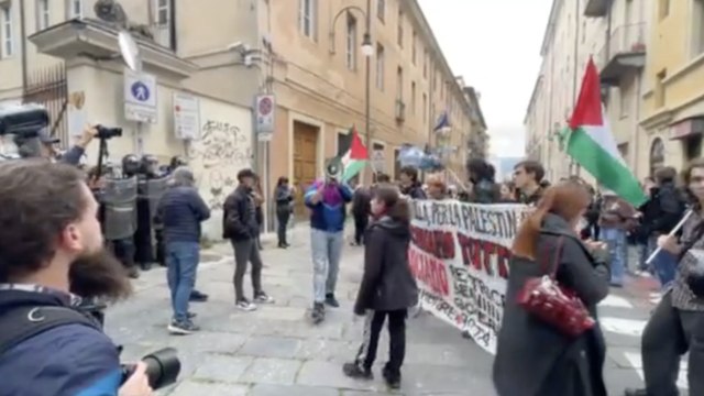 La contestazione a Cristina Prandi, nuova rettrice dell'Università di Torino