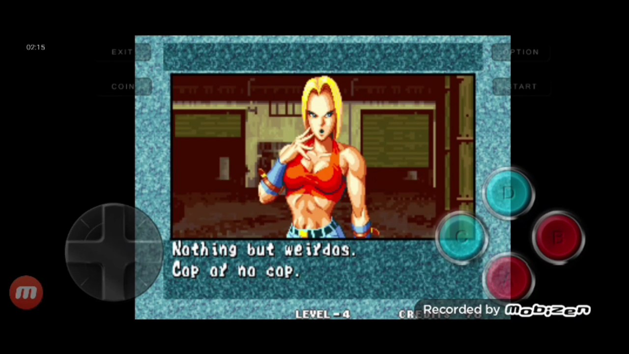 Fatal Fury 3 Blue Mary vs Hon Fu luta completa