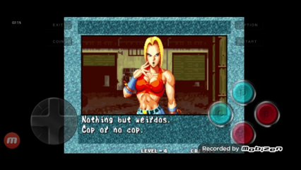 Fatal Fury 3 Blue Mary vs Hon Fu luta completa