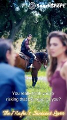 Even as she runs, pregnant and afraid, his chilling words echo “You’ll never escape me.”