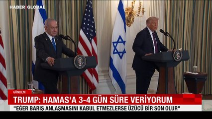 Trump tehdidini yineledi: Hamas’a 4 gün veriyorum