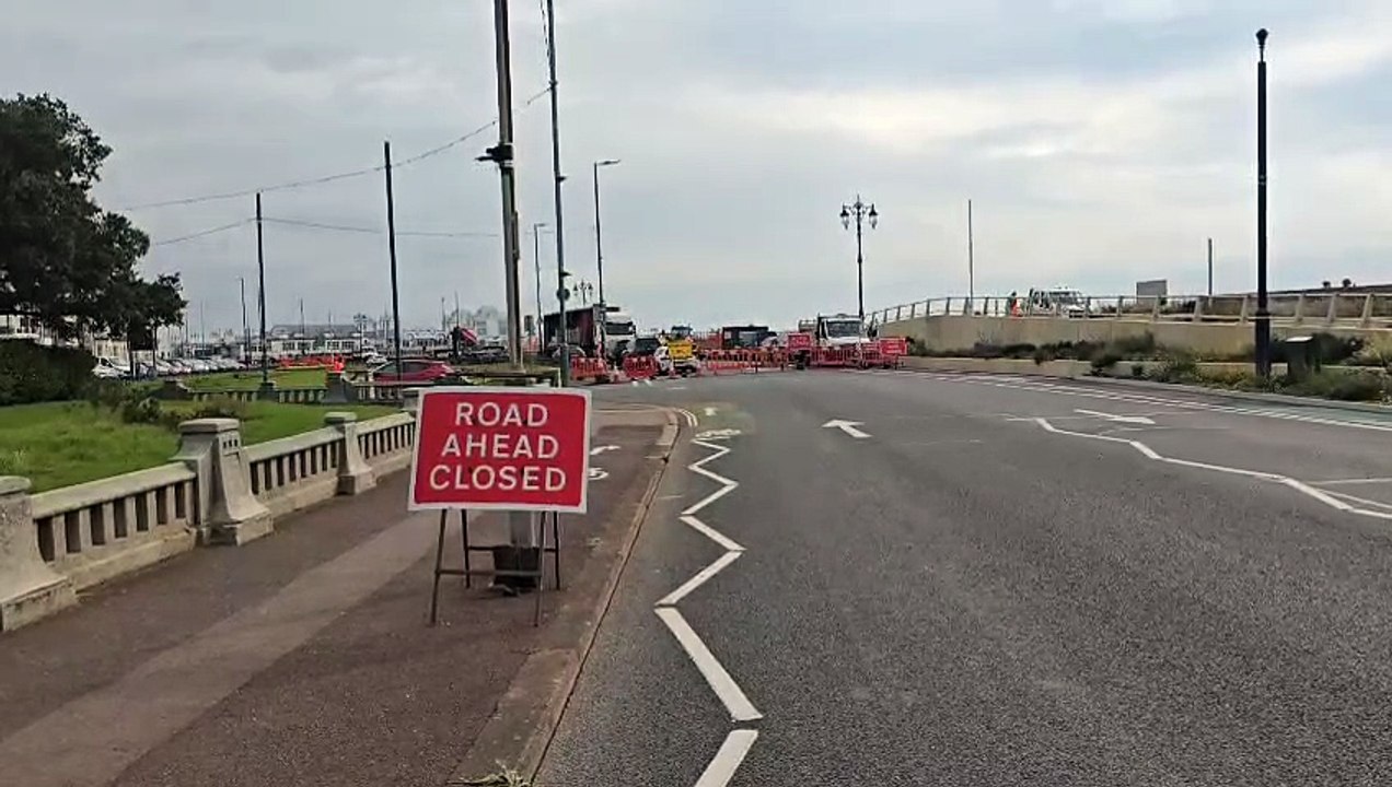 Road closures in Southsea for next phase of sea defence works