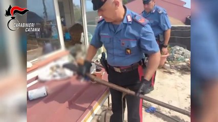 Aci Sant'Antonio (Catania), Carabinieri trovano droga e armi
