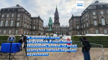A keleti drónfalról, a védelemről és Ukrajnáról tárgyalnak az EU vezetői Dániában