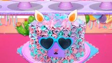🦄✨ Unicorn Bakery Chef: Alpaca Birthday Cake🦙