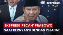 Acungkan Jari Telunjuk, Ekspresi Prabowo 'Pecah' Saat Bernyanyi Bersama Pejabat di Lubang Buaya