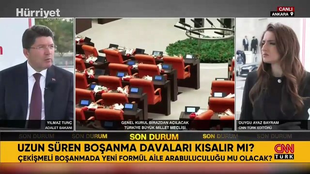 Bakan Tunç'tan önemli açıklamalar