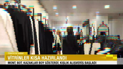Vitrinler kışa hazırlandı: Mont, bot, kazaklar boy gösterdi, kışlık alışveriş başladı