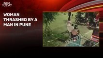 Young woman beaten up by man on busy road in Pune