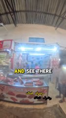 Meat street Market in Tunisia