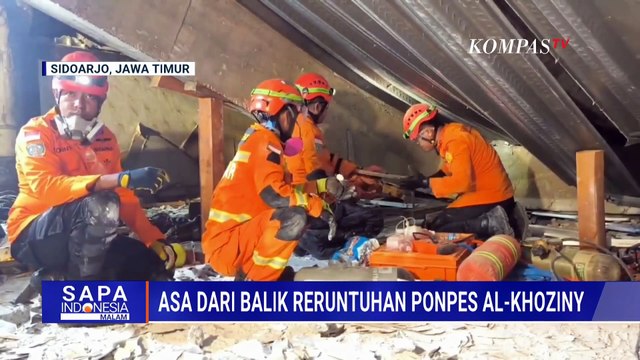 Fakta Ambruknya Ponpes Al-Khoziny di Sidoarjo: Kronologi hingga Proses Evakuasi Korban | SAPA MALAM