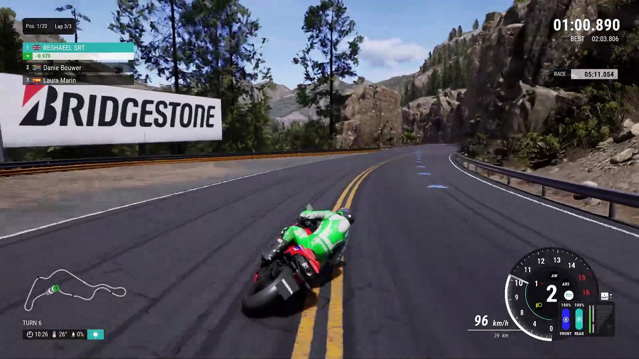 RIDE 5  Honda CBR600RR HRC 2021 🏍️ Sierra Nevada Full Circuit USA  BL 0203.806  PC Gameplay