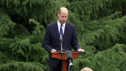 Prince William praises bravery of aid workers