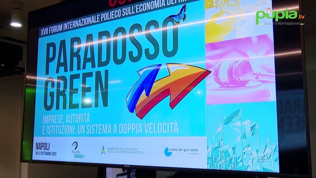Forum Polieco, a Napoli una due giorni sul Paradosso Green (01.10.25)
