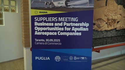 Aerospazio, aziende pugliesi in prima fila per il progetto WindRunner