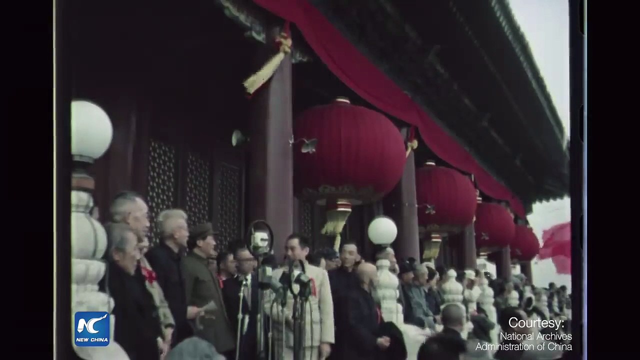 Imágenes raras: El nacimiento de la nueva China hace 70 años