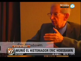 Falleció el historiador Eric Hobsbawm