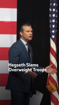 US Secretary of War Pete Hegseth publicly criticizes overweight officers and soldiers, calling the situation embarrassing...and he unveils a plan to impose strict fitness standards across all military ranks.