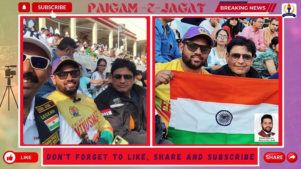 मोहाली। ईको बाइकर्स क्लब मोहाली के बाइकर्स ने अमृतसर जाकर बलिदानियों को श्रद्धांजलि अर्पित की।PEJ