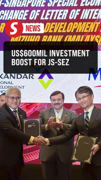 Amir Hamzah: Mizuho Bank commits nearly US$600mil to support JS-SEZ