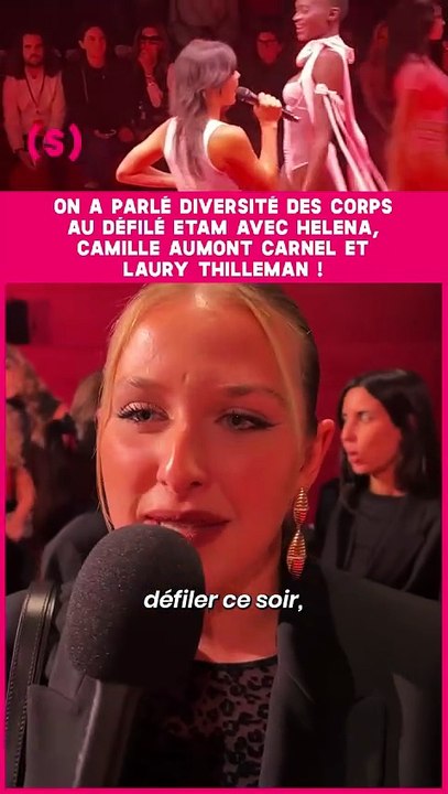 SIMONE - NEWS : La diversité des corps au défilé Etam