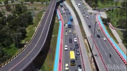 Obras en la avenida 68 en Bogotá alcanzan el setenta por ciento