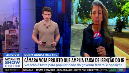 Câmara vota ISENÇÃO do IMPOSTO DE RENDA para salários de até R$ 5 MIL