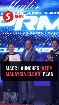 Corruption is cancer, work together to keep M'sia clean, says Azam Baki