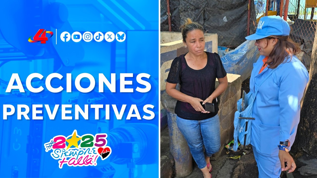 MINSA: refuerza acciones preventivas 🛡️ en el Barrio Camilo Ortega, Managua 🏥