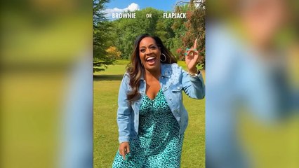 Alison Hammond shows off her 11-stone weight loss as she dances on GBBO set
