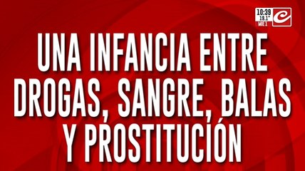 "Pequeño J", una infancia entre drogas, balas, sangre y prostitución