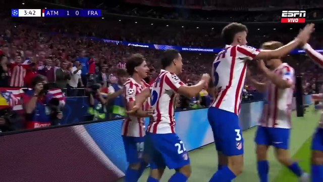 Atl. Madrid 5-1 E. Frankfurt | Resumen | Champions League