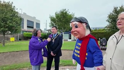 Jolly Fisherman back in Skegness to celebrate Lincolnshire Day